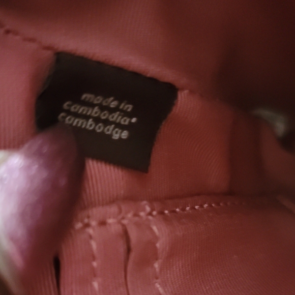 Coach Signature Brown and Pink Clutch - Picture 10 of 13